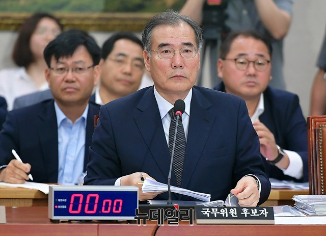 ▲ 이개호 농림축산식품부 장관 후보자가 9일 오전 국회에서 열린 인사청문회에서 위원들의 질의에 답하고 있다. ⓒ뉴데일리 정상윤 기자