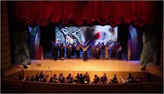 ▲ 유관순 열사의 일대기를 창작·각색한 오페라 ‘타오르는 불꽃’ⓒ독립기념관