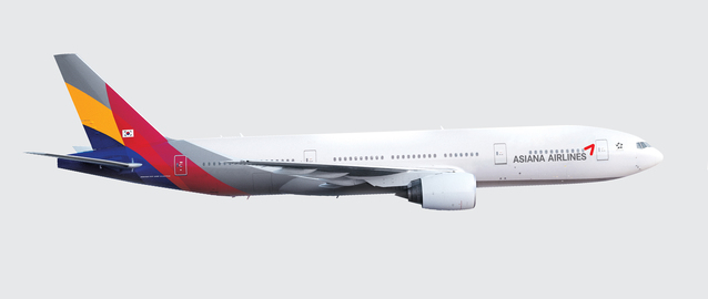 ▲ B777 항공기ⓒ아시아나항공