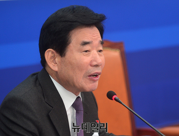 ▲ 더불어민주당 김진표 당대표 후보. ⓒ뉴데일리 공준표 기자