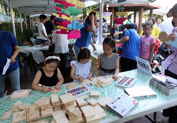 ▲ 2018 맑은고을 북(BOOK)누리 축제 장면.ⓒ청주시