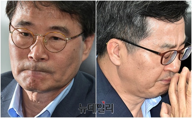 ▲ 장하성 대통령비서실장과 김동연 경제부총리 겸 기획재정부 장관. ⓒ뉴데일리 DB