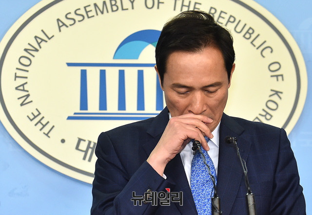 ▲ 더불어민주당 우상호 의원. ⓒ뉴데일리 이종현 기자