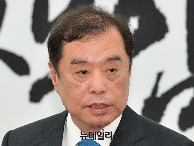 ▲ 자유한국당 김병준 비상대책위원장. ⓒ뉴데일리 공준표 기자