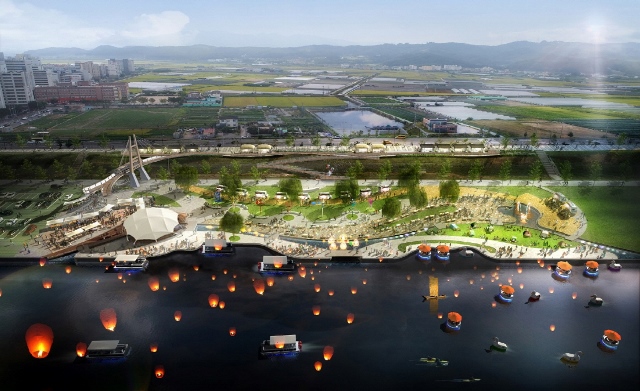 ▲ 형산 신부조장터공원 및 뱃길복원사업 조감도.ⓒ포항시