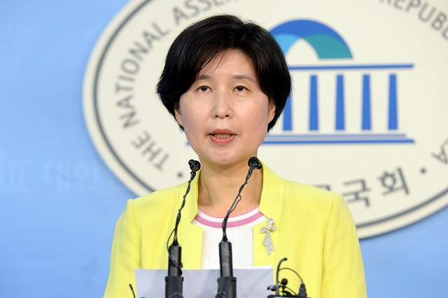 ▲ 더불어민주당 백혜련 대변인. ⓒ뉴시스