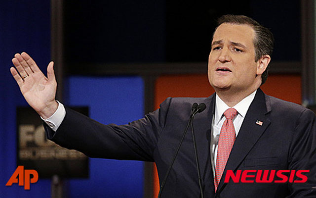 ▲ 테드 크루즈 美상원의원. ⓒ뉴시스 AP. 무단전재 및 재배포 금지.