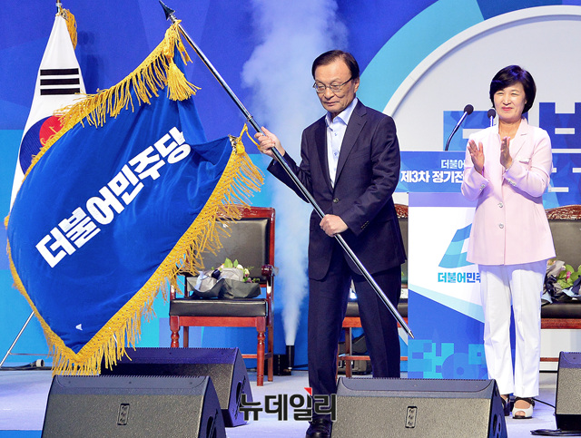 ▲ 더불어민주당 이해찬 신임 당대표. ⓒ뉴데일리 공준표 기자