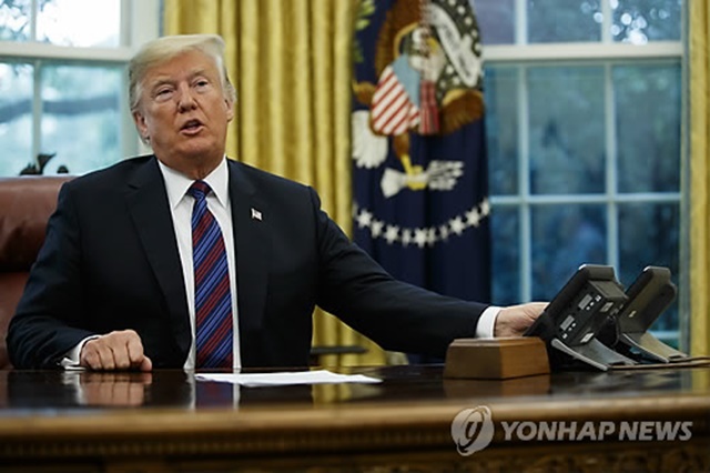 ▲ 도널드 트럼프 美대통령. ⓒ연합뉴스. 무단전재 및 재배포 금지.