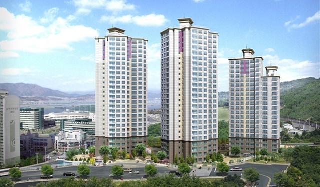 ▲ '부산 금곡2-1구역' 투시도. ⓒ신동아건설