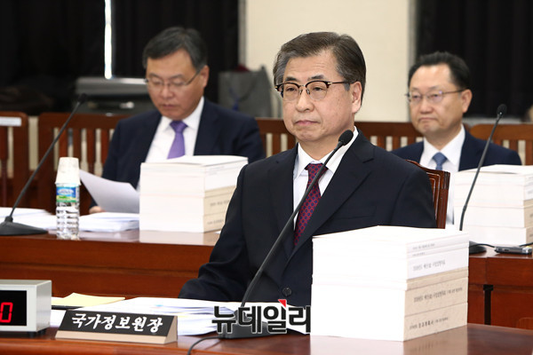 ▲ 서훈 국가정보원장. ⓒ뉴데일리 DB