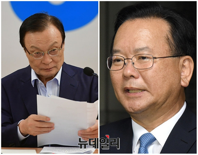 ▲ 더불어민주당 이해찬 대표와 김부겸 행정안전부 장관. ⓒ뉴데일리 DB