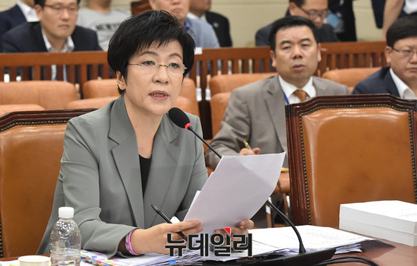 ▲ 김영주 고용노동부 장관. ⓒ뉴데일리 DB