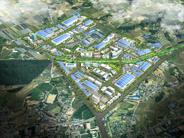 ▲ 충남 국방국가산단 조감도.ⓒ충남도
