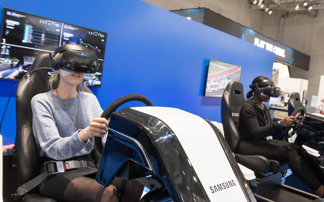 ▲ 삼성전자 '4D 체험관' 모습 ⓒ삼성전자