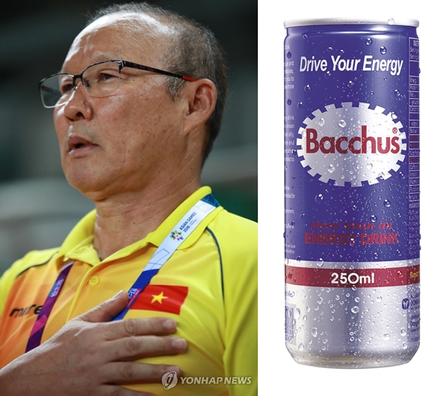 ▲ 박항서 베트남 축구 국가대표팀 감독(좌)과 수출용 ‘캔 박카스’(우) ⓒ연합뉴스, 동아제약