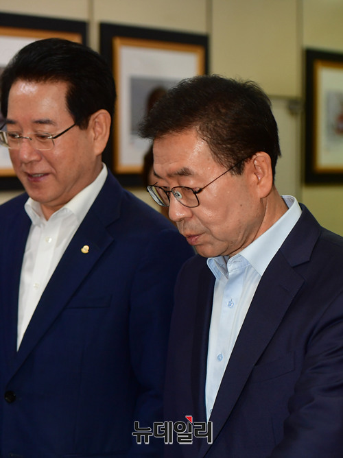 ▲ 박원순 서울시장.ⓒ뉴데일리DB