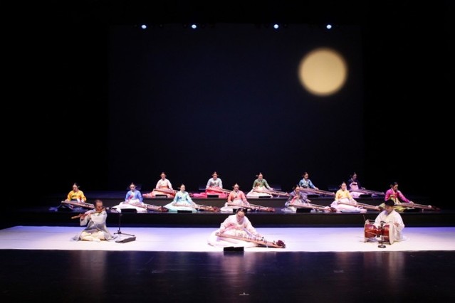 ▲ 가야금 예능보유자 문재숙.ⓒ경기도문화의전당