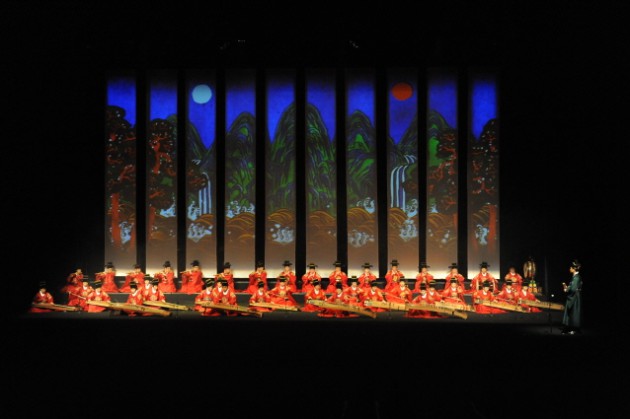 ▲ 경기도립국악단 신춘음악회 제례악.ⓒ경기도문화의전당