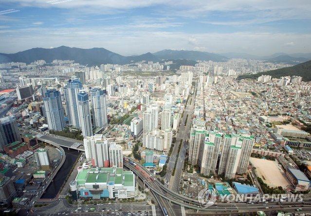 ▲ 부산 문현금융단지. ⓒ연합뉴스