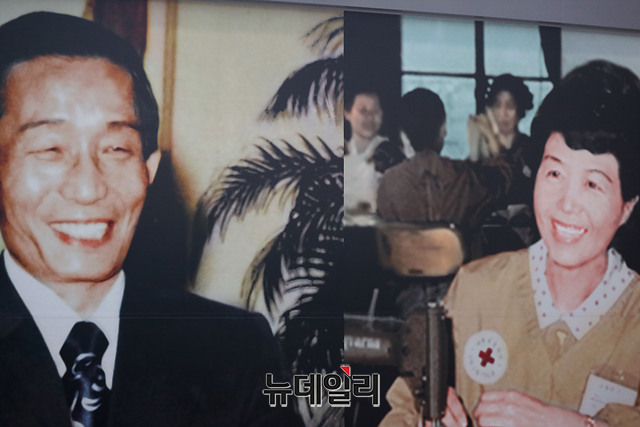 ▲ 경북 구미시 박정희 대통령 생가에 위치한 민족중흥관 내부 모습.ⓒ뉴데일리