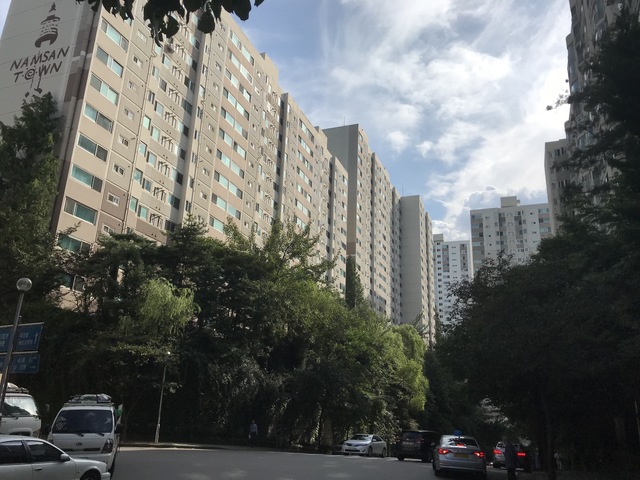 ▲ 서울시 중구 신당동 남산타운 아파트. ⓒ뉴데일리 김동우 기자