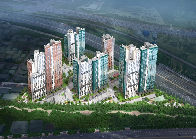 ▲ ‘안심역 삼정그린코아’ 조감도.ⓒ삼정