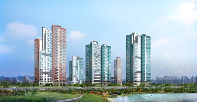 ▲ ‘안심역 삼정그린코아’ 투시도.ⓒ삼정