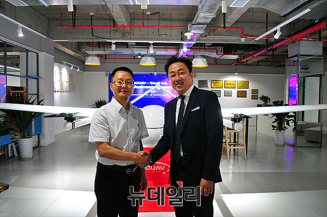 ▲ 트라이셀인터내셔널 JOUAV ⓒ뉴데일리