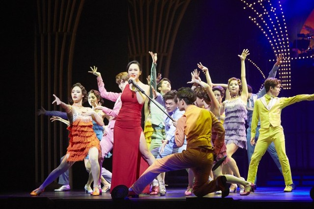 ▲ 뮤지컬 '오!캐롤' 장면 시연.ⓒ쇼미디어그룹