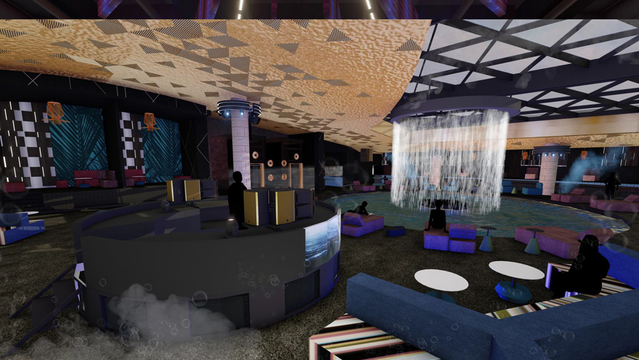 ▲ 파라다이스시티 내 4층규모 초대형 클럽 '크로마' ⓒ 파라다이스