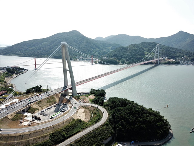 ▲ 노량대교 전경. ⓒGS건설