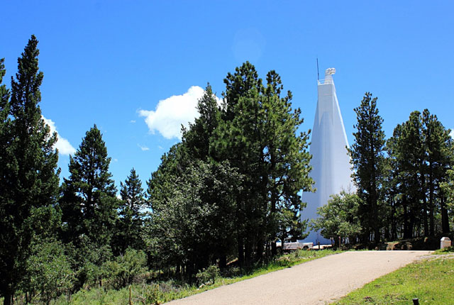 ▲ 뉴멕시코 선스팟 태양관측소 외경. ⓒ뉴멕시코 주립대 홈페이지 캡쳐.
