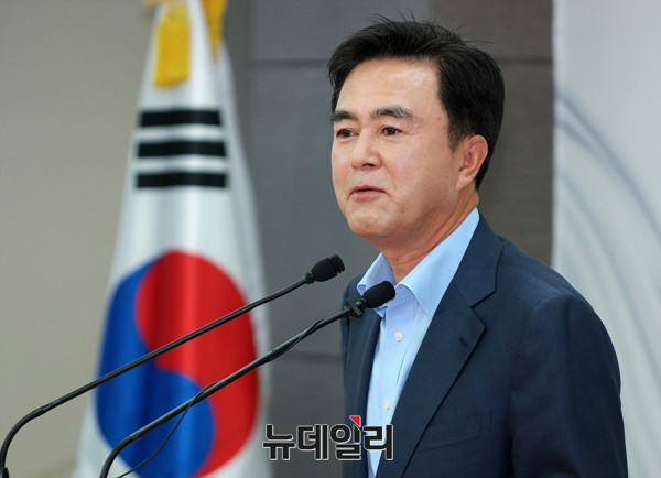 ▲ 자유한국당 김태흠 의원. ⓒ뉴데일리 이기륭 기자
