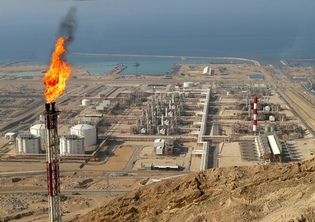 ▲ 자료사진. 현대건설이 준공한 이란 사우스파 가스처리시설 4·5단계. ⓒ현대건설