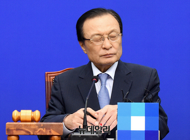 ▲ 더불어민주당 이해찬 대표. ⓒ뉴데일리 공준표 기자