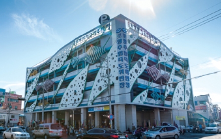 ▲ 포항 죽도 어시장 공영주차장 모습.ⓒ포항시시설관리공단