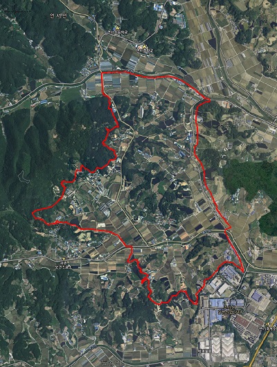 ▲ 세종시 연서면 토지거래 허가구역 위치도.ⓒ세종시