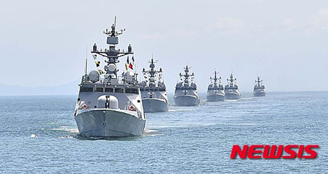 ▲ 서해 방어의 핵심전력 '윤영하'급 고속함들. ⓒ뉴시스. 무단전재 및 재배포 금지.