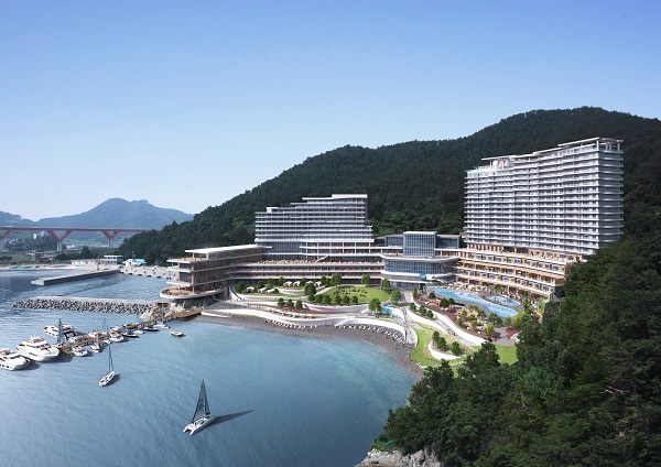 ▲ 거제 벨버디어&르씨엘. ⓒ한화호텔앤드리조트