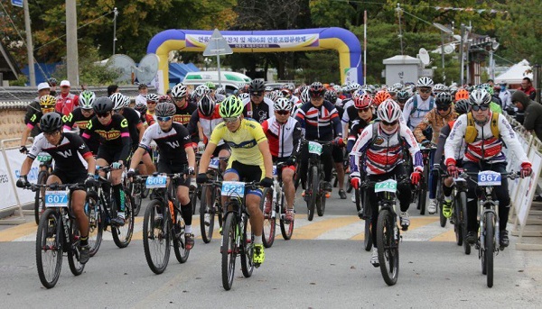 ▲ 지난해 자전거대회 모습.ⓒ괴산군