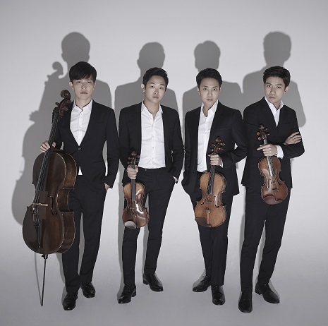 ▲ 결성 11주년에 빛나는 젊은 현악 사주중단 노부스 콰르텟.ⓒJino Park