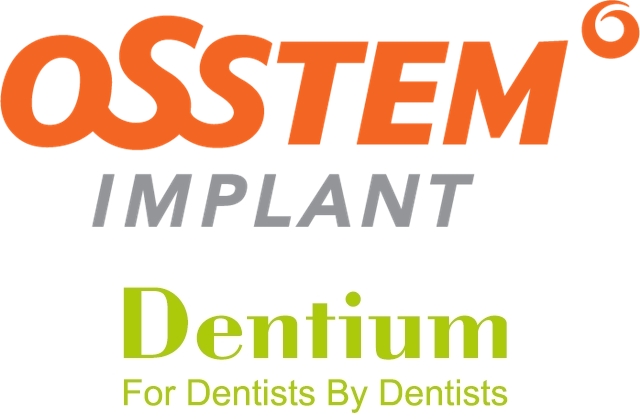 ▲ 오스템임플란트(위)와 덴티움(아래)의 CI ⓒ양사