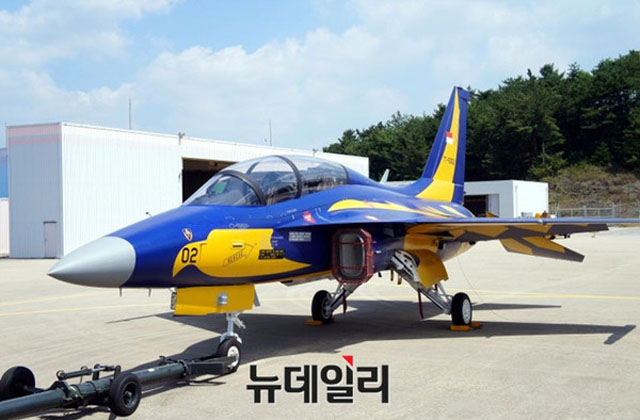 ▲ 한국 정부가 수출을 전폭 지원해 왔던 KAI의 T-50 훈련기. ⓒ뉴데일리 DB.