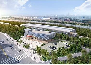 ▲ 대구1호선 안심~하양연장구간 정거장 조감도.ⓒ대구시