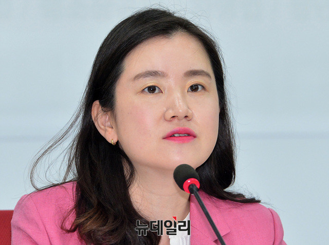 ▲ 자유한국당 신보라 의원. ⓒ뉴데일리 공준표 기자