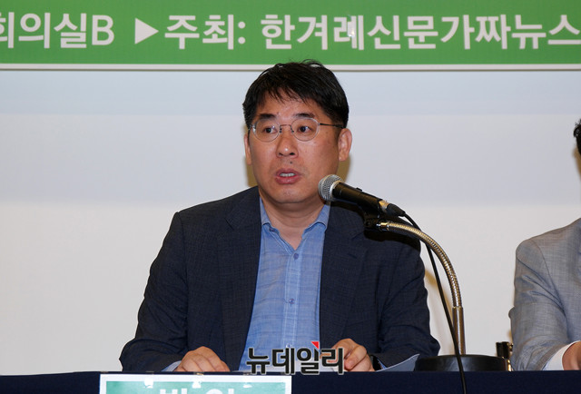 ▲ 한효관 건강한 사회를 위한 국민연대 대표.ⓒ뉴데일리 이기륭 기자