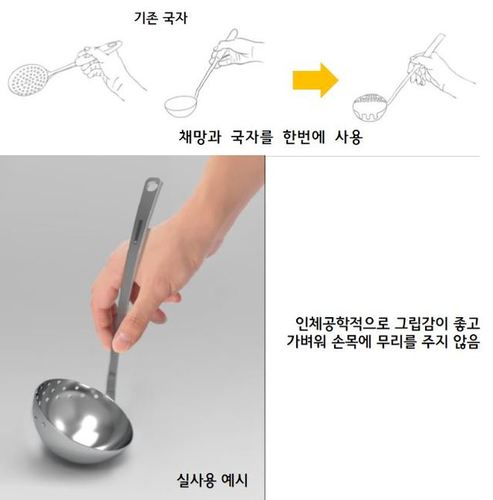 ▲ 거름망 국자 디자인.ⓒ금오공대