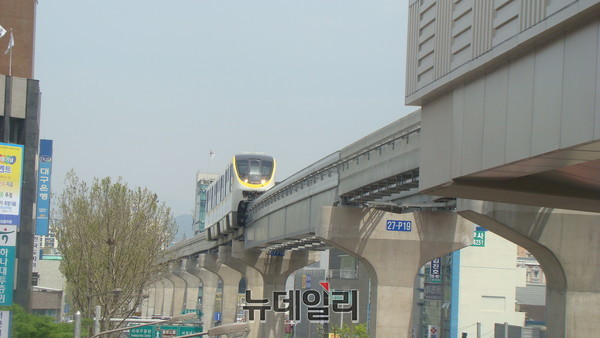 ▲ 대구도시철도 3호선이 장애 복구를 완료, 정상 운영됐다.ⓒ뉴데일리