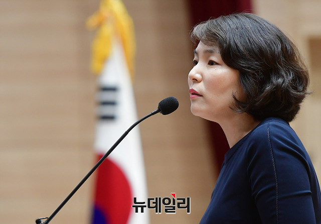 ▲ 전희경 자유한국당 의원. ⓒ뉴데일리 정상윤
